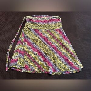Patagonia Pink Colorful Skirt Cotton Size S